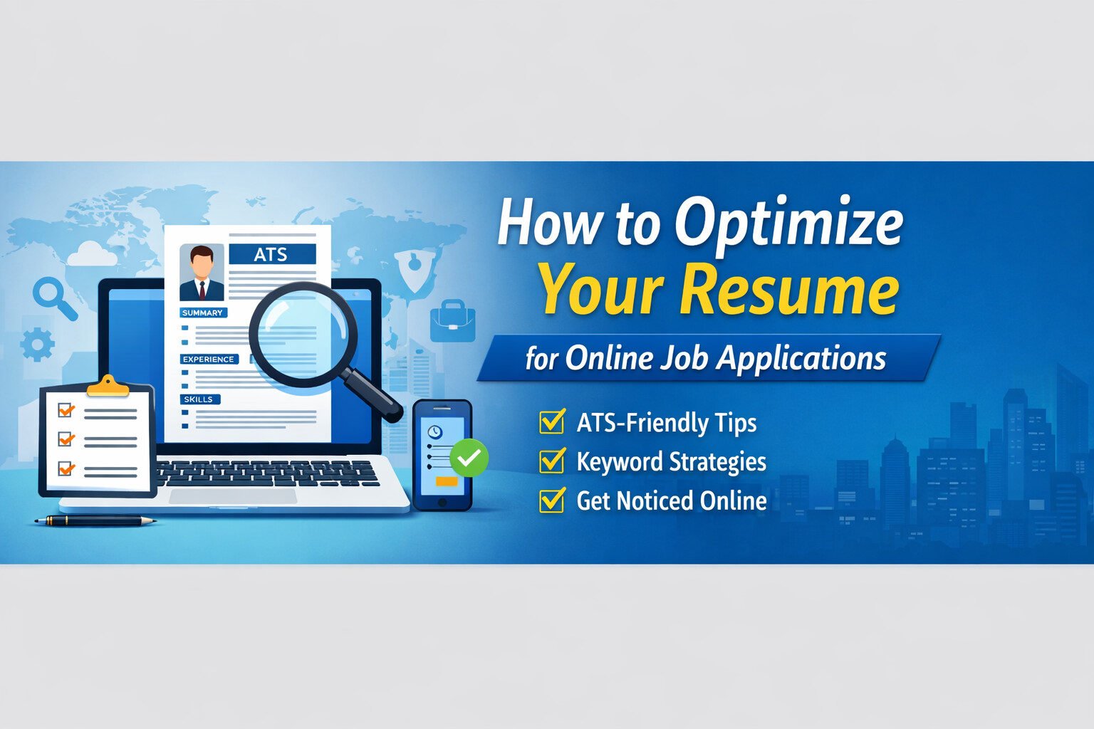 How to Optimize Your Resume for Online Job Applications