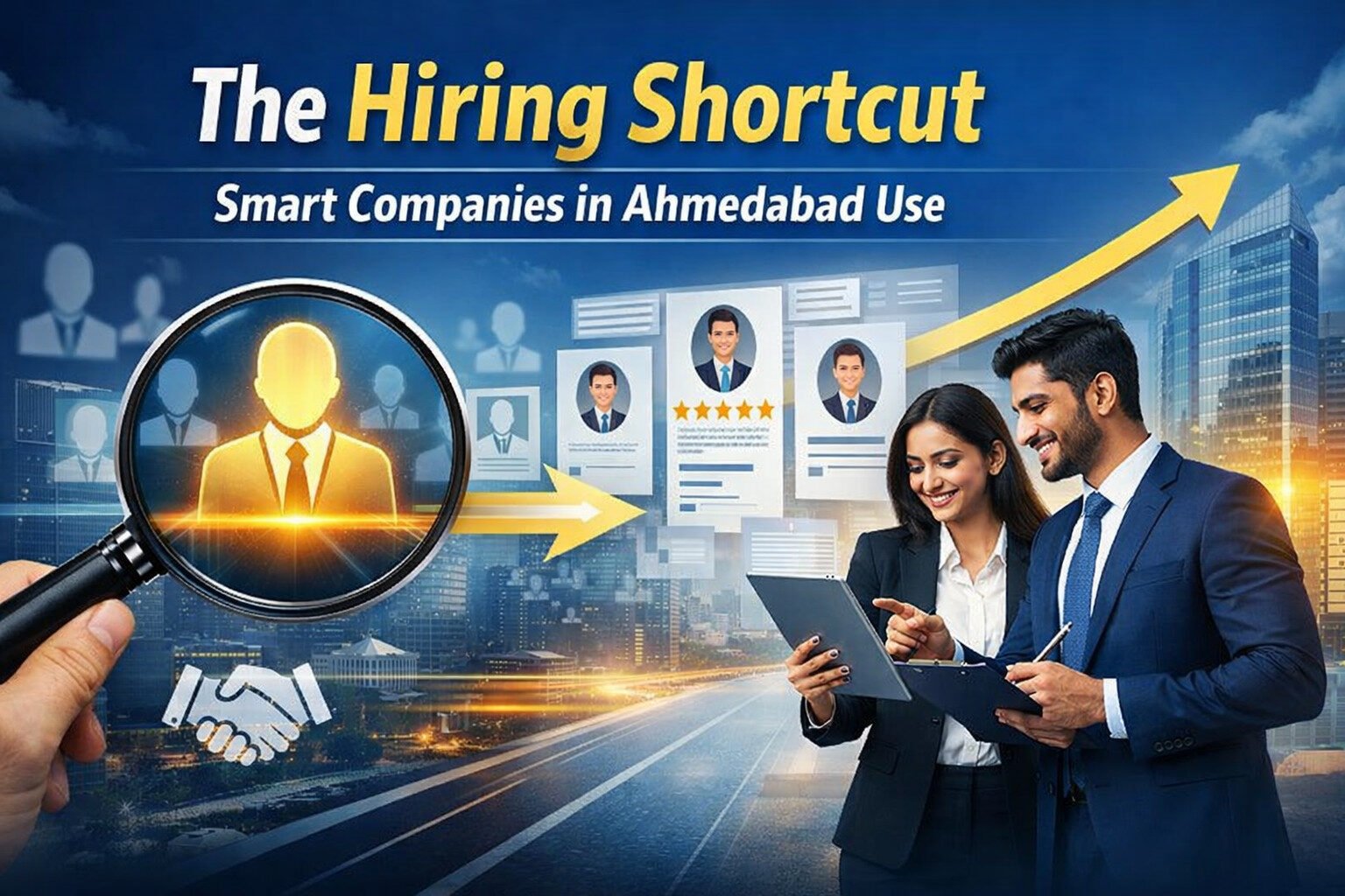 The Hiring Shortcut Smart Companies in Ahmedabad Don’t Talk About